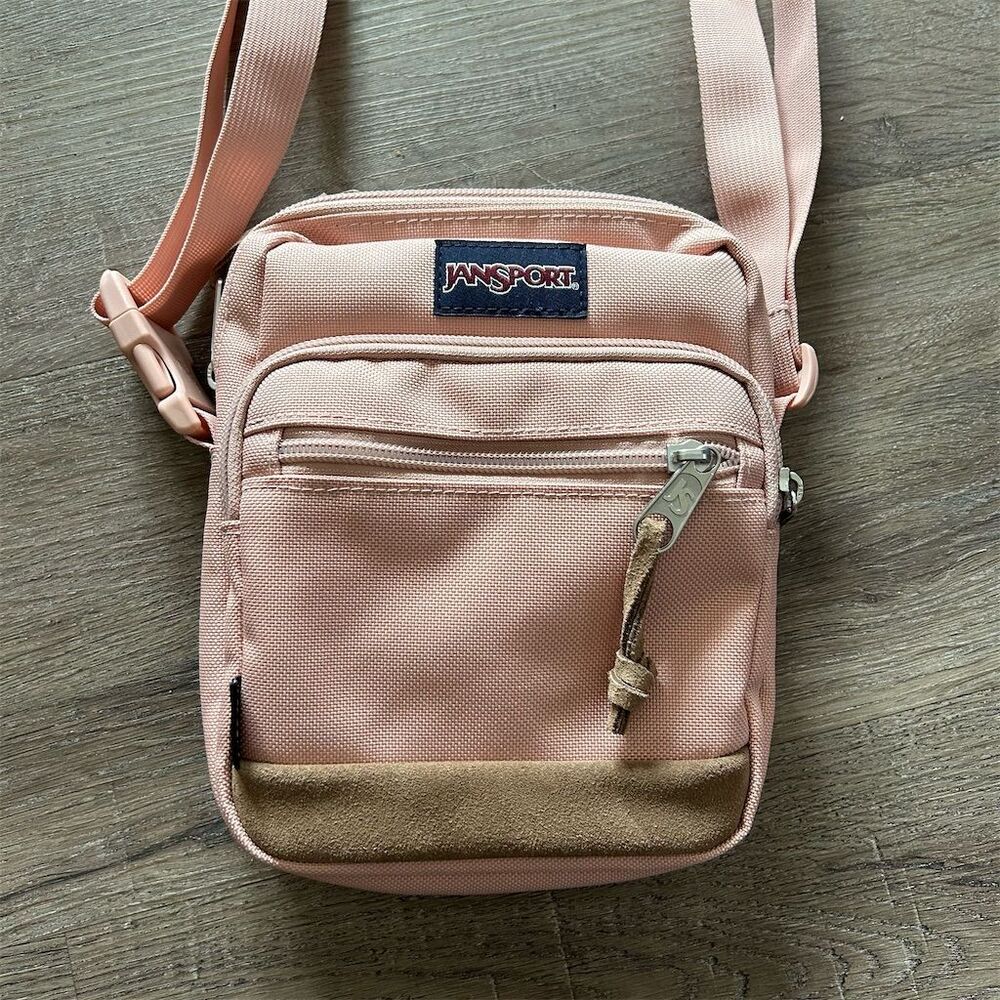 JanSport Pink Crossbody Bag - Picture 2 of 11